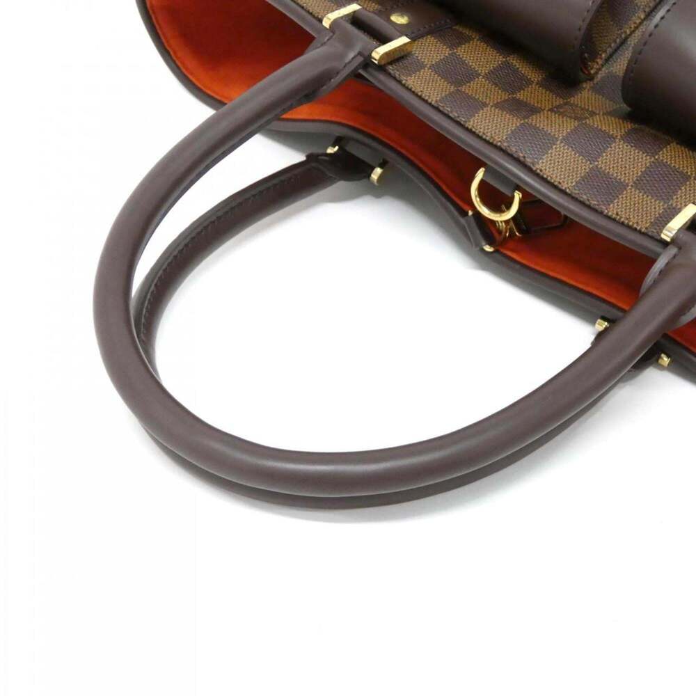 LOUIS VUITTON Authentic Brown Damier Pouch - Picture 6 of 8